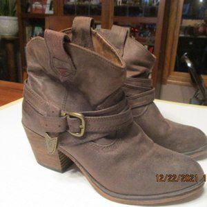 Rocket Dog Leather Boots (Womens)